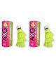 AXG NEW GOAL AX8 Premium Nylon Shuttlecock With Wooden Cork Pack Of 6   - Green