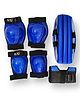 AXG NEW GOAL Unique design Quintessential Durable & Stylish Protective Kit Skating Guard Combo  - Blue