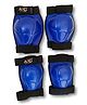 Axg New Goal Quintessential and Unique Mould Knee Guard Elbow Guard for Cycling Skating Guard Combo  - Blue