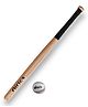 Airic Premium Quality Baseball Combo With Ball and Natural Wooden Bat Baseball Kit - Multicolour