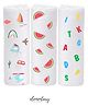 Elementary Super Soft Muslin Swaddle Set of 3 - Multicolour