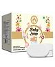 Mom & World Natural Baby Soap Enriched with Organic Coconut Oil, Sweet Almond Oil, 75g x 3