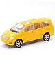 Centy Miniature Plastic Pull Back Innova Car - Yellow