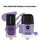 SUGAR Cosmetics Tip Tac Toe Nail Lacquer Classic  Long-lasting- 100% Chip-resistant- Glossy Finish - 04 Purple Passion