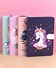 SKB Unicorn Printed Notebooks with Magnetic Buckle and Colorful Printed Pages with Attractive Cover (Color & Design May Vary)