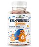 Nutrazee Probiotic Gummies Supplement with Prebiotic Fiber Zero Added Sugar Gummy Bears - 30 Gummies