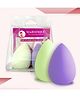 Majestique 2-Piece Makeup Sponge Set CMB506 for Liquid Cream and Powder - Color May Vary