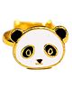VidushiAastha Silver Panda Ring - Golden