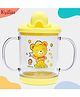 Kritiu Baby Sippy Spout Cup With Handles Yellow - 200 ml