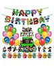 Zyozi Pixel Style Gamer Birthday Party Supplies Multicolor - Pack of 37
