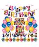 Zyozi Encanto Party Decorations Birthday Party Supplies MultiColour - Pack of 37