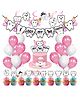 Zyozi I Got My First Tooth Decoration Kit Pink - Pack of 43