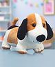 Babyhug Murphy Dog Soft Toy White & Brown -  Length 55 cm