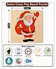 WISSEN Wooden Santa Claus peg board puzzle for kids - 5 Pieces