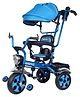 Dash Star Harley Super Tricycle with Canopy - Blue