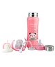 Fantasy India 3 in 1 Baby Feeding Bottle Thermo Steel Multifunctional Sipper Nipple & Straw- 180 ml