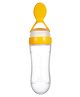 FANTASY INDIA BPA Free Squeezy Food Grade Silicone Nibler Yellow - 90 ml