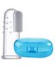FANTASY INDIA Silicone Finger Tooth Brush with Carry Case- White & Blue