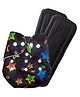 FANTASY INDIA Washable Baby Diaper Premium Cloth Diaper Reusable Adjustable Size Waterproof Pocket Cloth Diaper Nappie - 1 Diaper and 2 Insert Pad