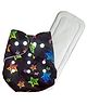FANTASY INDIA Washable Baby Diaper Premium Cloth Diaper Reusable Adjustable Size Waterproof Pocket Cloth Diaper Nappie (1 Diaper and 1 Insert Pad)