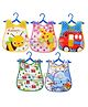Fantasy India Washable Colorful Waterproof Baby Apron cum Bib (Random Color & Prints)