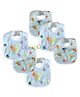 Fantasy India Baby Soft Feeding Bibs - Assorted