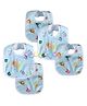 Fantasy India Baby Soft Feeding Bibs - Assorted