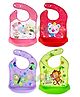Fantasy India Bib Pack Of 4 - Multicolour