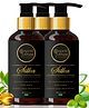 Organic Affaire Pack of 3 Silka Natural Shampoo Volumizing Shampoo for Dandruff - 600 ml