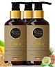 Organic Affaire Pack of 3 Silka Bhringraj & Wheat Protein Shampoo for Dry & Frizzy Hair (Intense Repair) - 900 ml