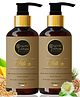 Organic Affaire Pack of 2 Silka Bhringraj & Wheat Protein Shampoo for Dry & Frizzy Hair (Intense Repair) - 400 ml