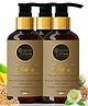 Organic Affaire Pack of 3 Silka Bhringraj & Wheat Protein Shampoo for Dry & Frizzy Hair (Intense Repair) - 600 ml
