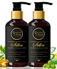 Organic Affaire Pack of 2 Silka Natural Shampoo  Volumizing Shampoo for Dandruff - 400 ml