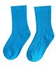 Zikku Full Length Socks Solid - BLUE