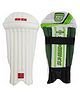 SS Men's Stumper PU Wicket Keeping Leg Guards - White