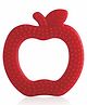 BeeBaby Apple Shape Soft Silicone Teether - Red