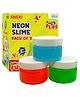 SNEKI Slime Crystal Clay Magic  Gel Jelly Putty Set  Pack of 3- Multicolor