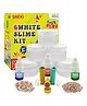 SNEKI DIY Transparent Crystal Scented Slimy Slime Gel Jelly Set Kit Pack of 6 - Multicolour