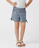Kate & Oscar Lemon Embroidered Shorts - Blue