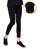 Zelena Solid High Waist Postpartum Leggings - Black