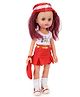 Speedage Anna Doll Red White - Height 35 cm