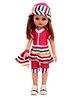 Speedage Ahnna Doll Pink & Multi Color - Height 34 cm