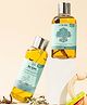 Nat Habit Baby Combo Body Massage and Baby Hair Oil For Bone & Muscle Development - Pack Of 2
