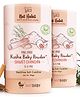 Nat Habit Shwet Chandan Kusha Baby Powder, Chemical Free & Rashfree Soft Protection, 0-5 Yrs - 150 G Each (Pack Of 2)