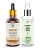 TNW The Natural Wash Combo of 2  Cucumber Toner 100 ml & Kumkumadi Glow Face Serum 30 ml