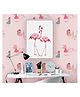 Oren Empower Beautiful Angels PVC Viny Waterproof Wallpaper For Baby Girl - Pink