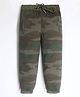 Cherry Crumble By Nitt Hyman Camouflage Printed With Pockets Baggy Pant - Olive Green