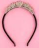 Tia Hair Accessories Diamond Studded Crown Hair Band - Rose Gold