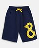 Tales & Stories Regular Fit & Printed Bermuda - Navy Blue