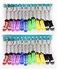 Asera Shoes Shape Design Keychains for Kids Pack of 24 - Multicolour